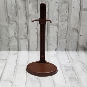 Vintage Plastic Toy Doll Stand Adjustable Holder